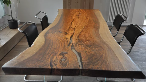 Table de tronc d'arbre par Stammdesign