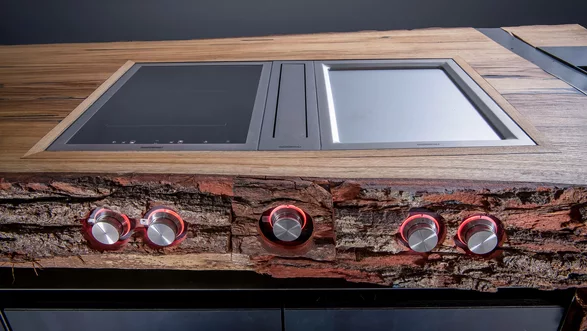 tronc d'arbre meubles de cuisine meubles de cuisine en bois par Stammdesign